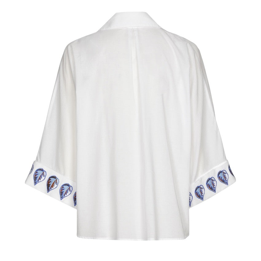 Caroline Biss blouse dames wit 1629/39