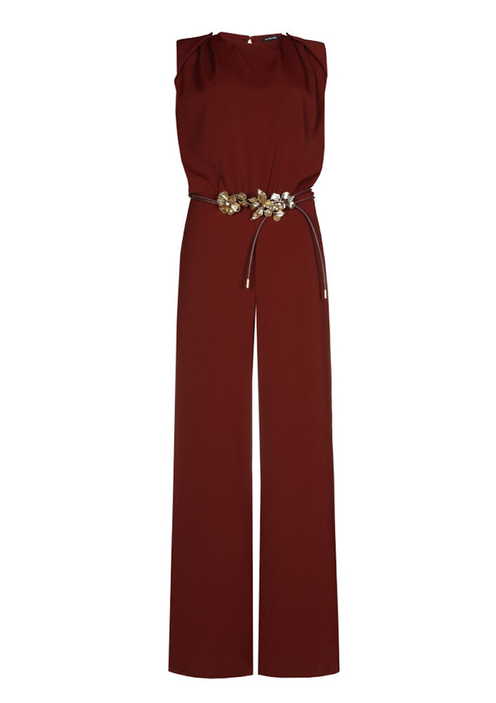 Caroline Biss jumpsuit dames bordeaux 4563/53