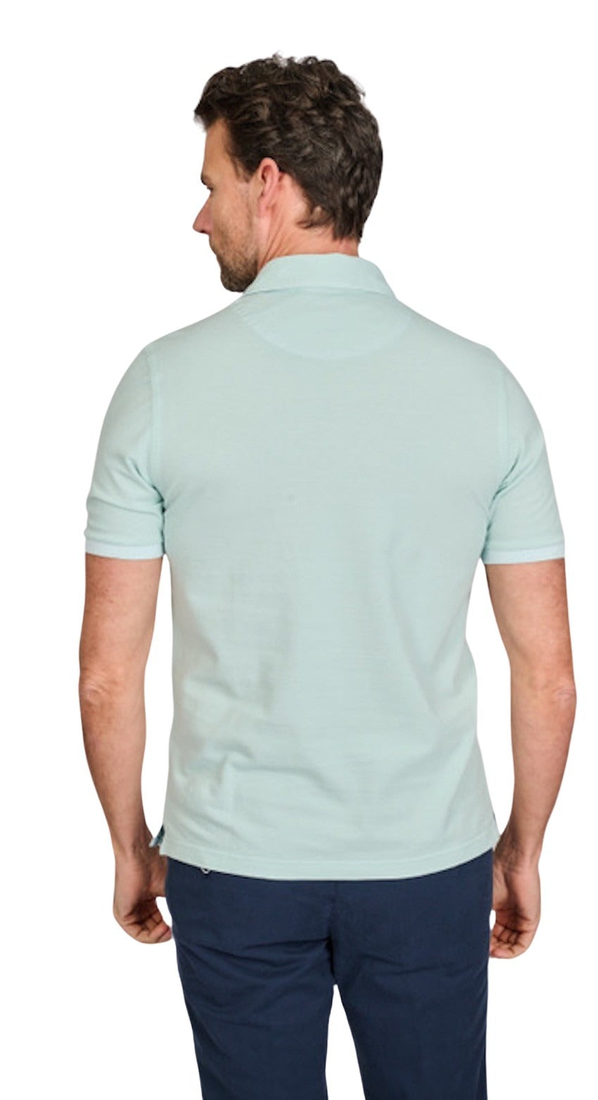 Gran Sasso Men polo shirt korte mouwen heren licht groen 60187/79053/603