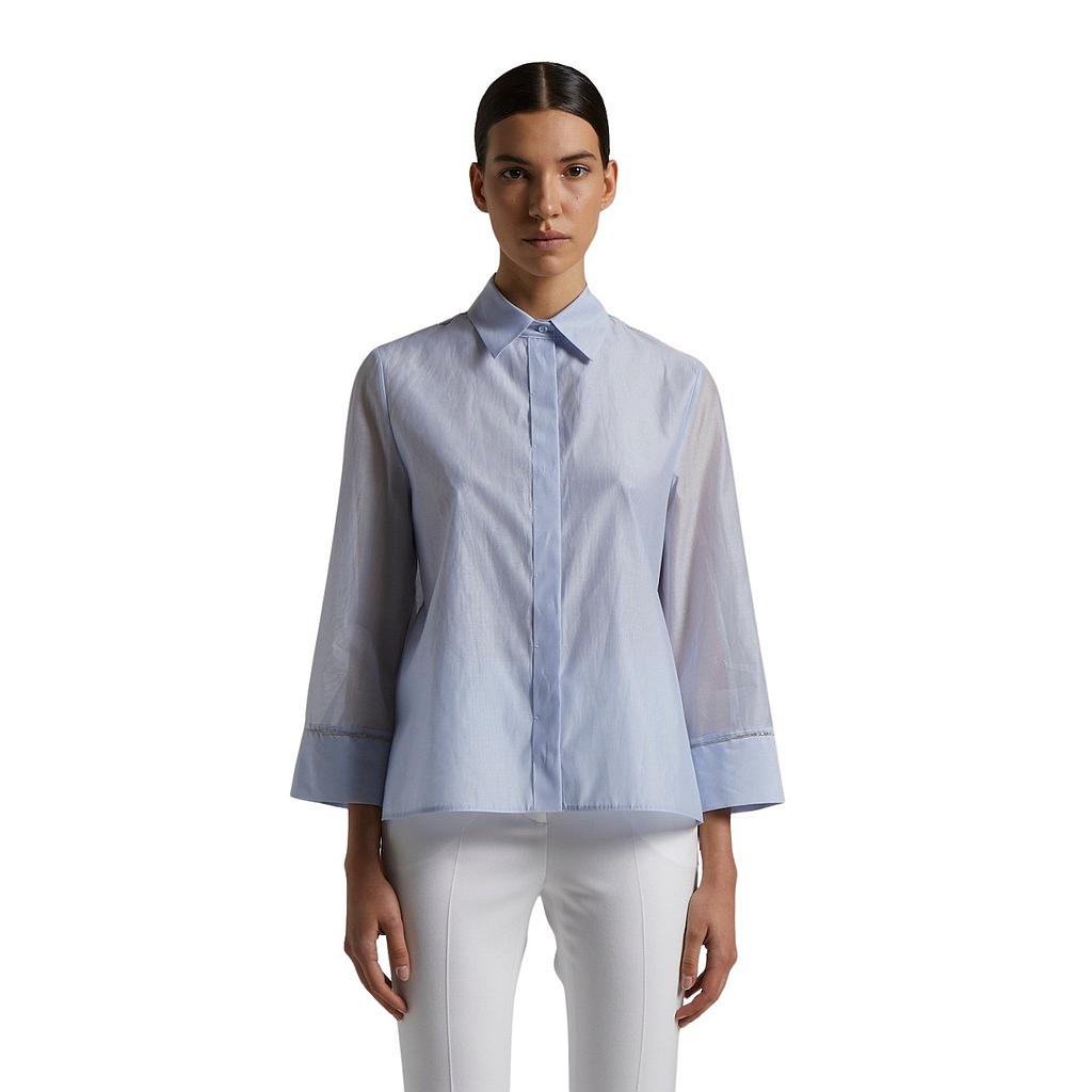 peserico-blouses-dames-blauw