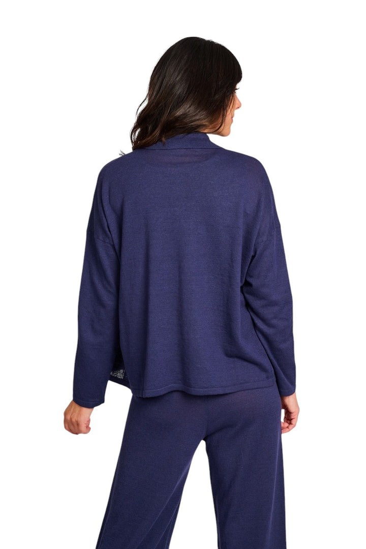 Anneclaire vest ladies blue