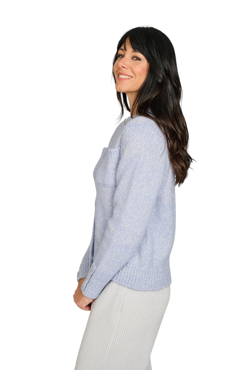 Anneclaire gilet dames paars D1213 036 346