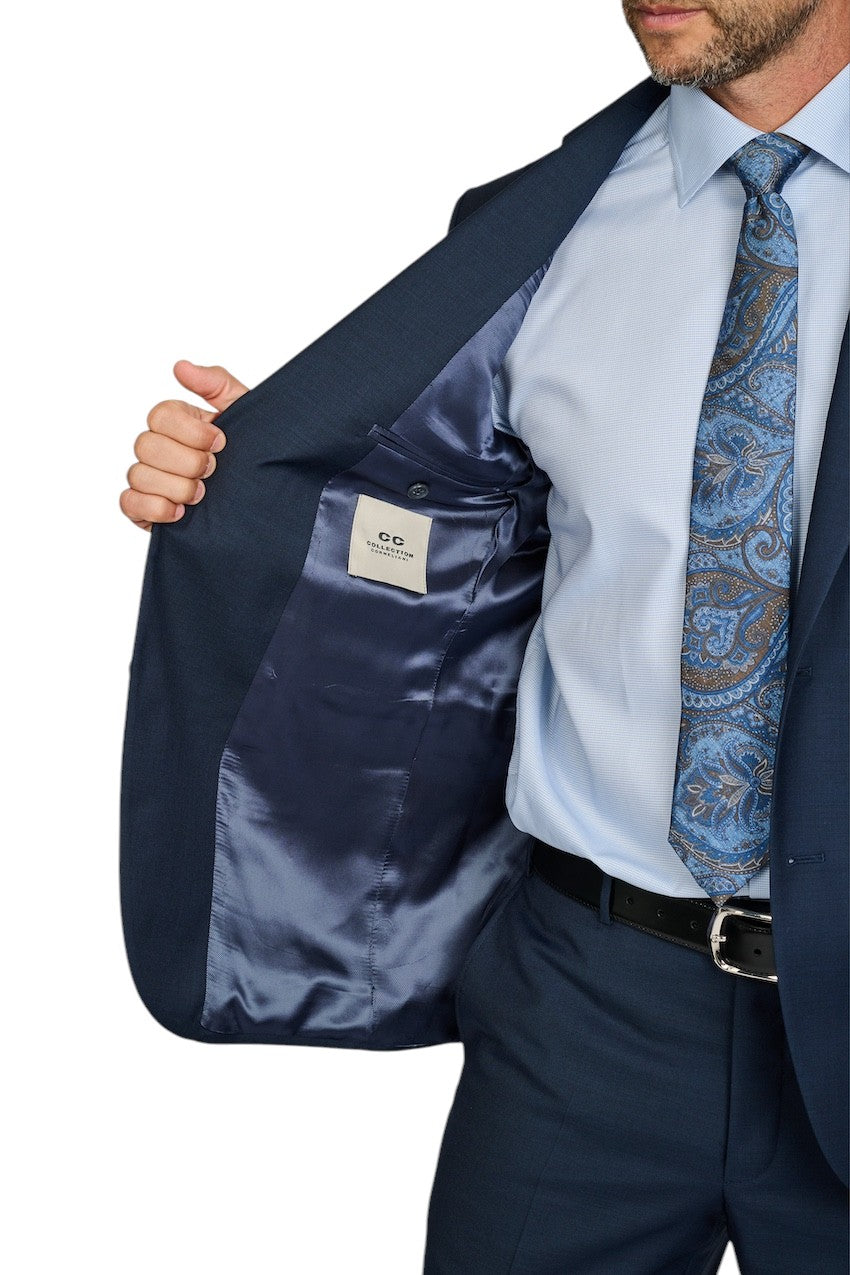 Cc Collection Corneliani kostuum heren marine 267R49-2667386 002
