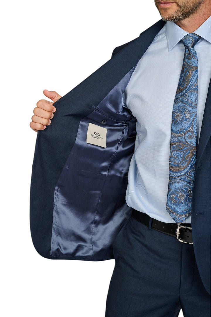 Cc Collection Corneliani kostuum heren marine 267R49-2667386 002
