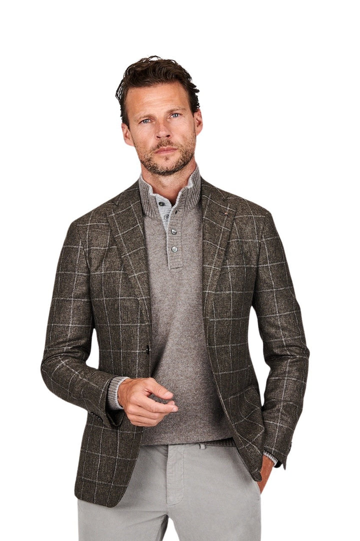 Cc Collection Corneliani vest heren bruin