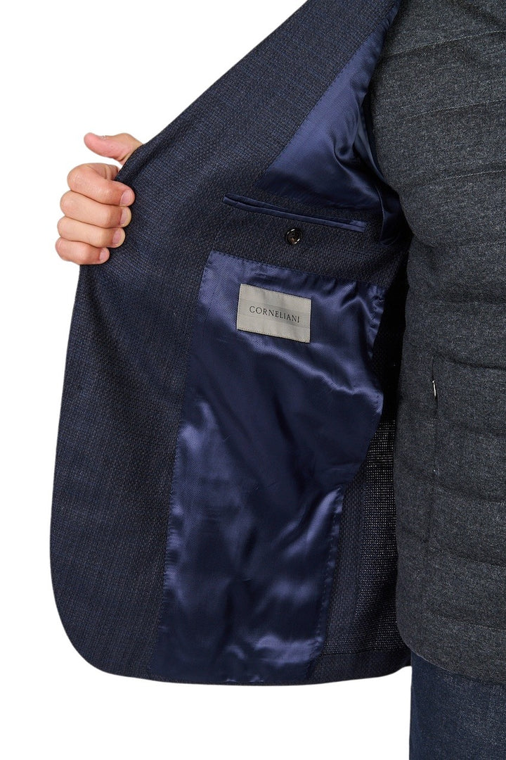 Corneliani vest heren blauw