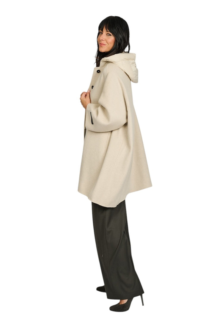 Duno Donna mantel jas dames beige EMILIA 019