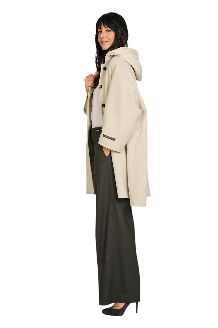 Duno Donna mantel jas dames beige EMILIA 019
