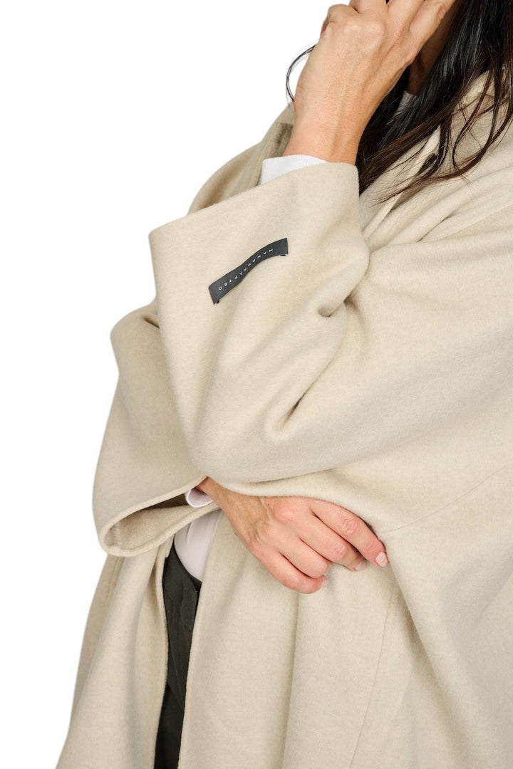 Duno Donna mantel jas dames beige EMILIA 019