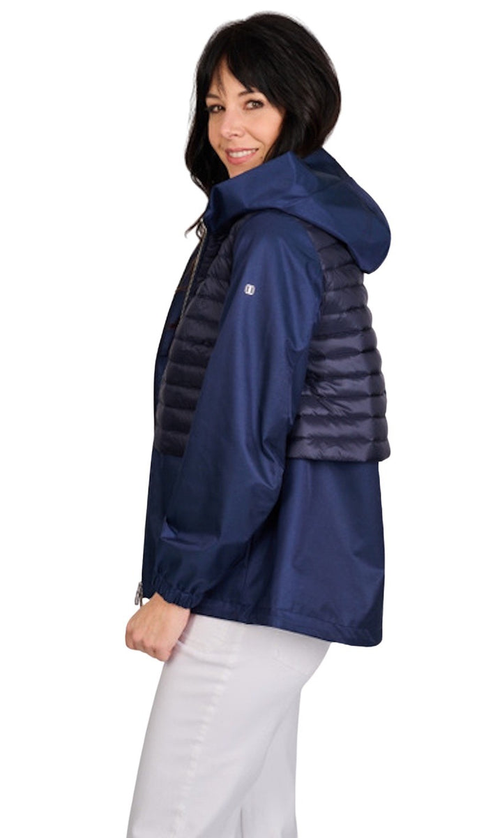 Duno Donna parka dames donker blauw Cerry Sorrento 800