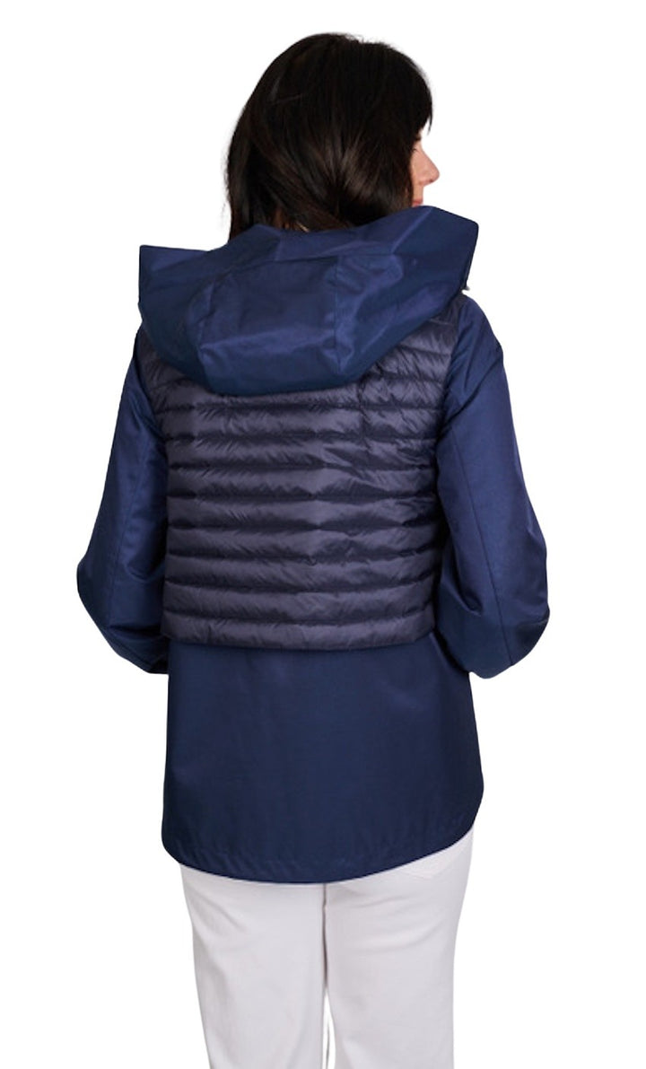 Duno Donna parka dames donker blauw Cerry Sorrento 800