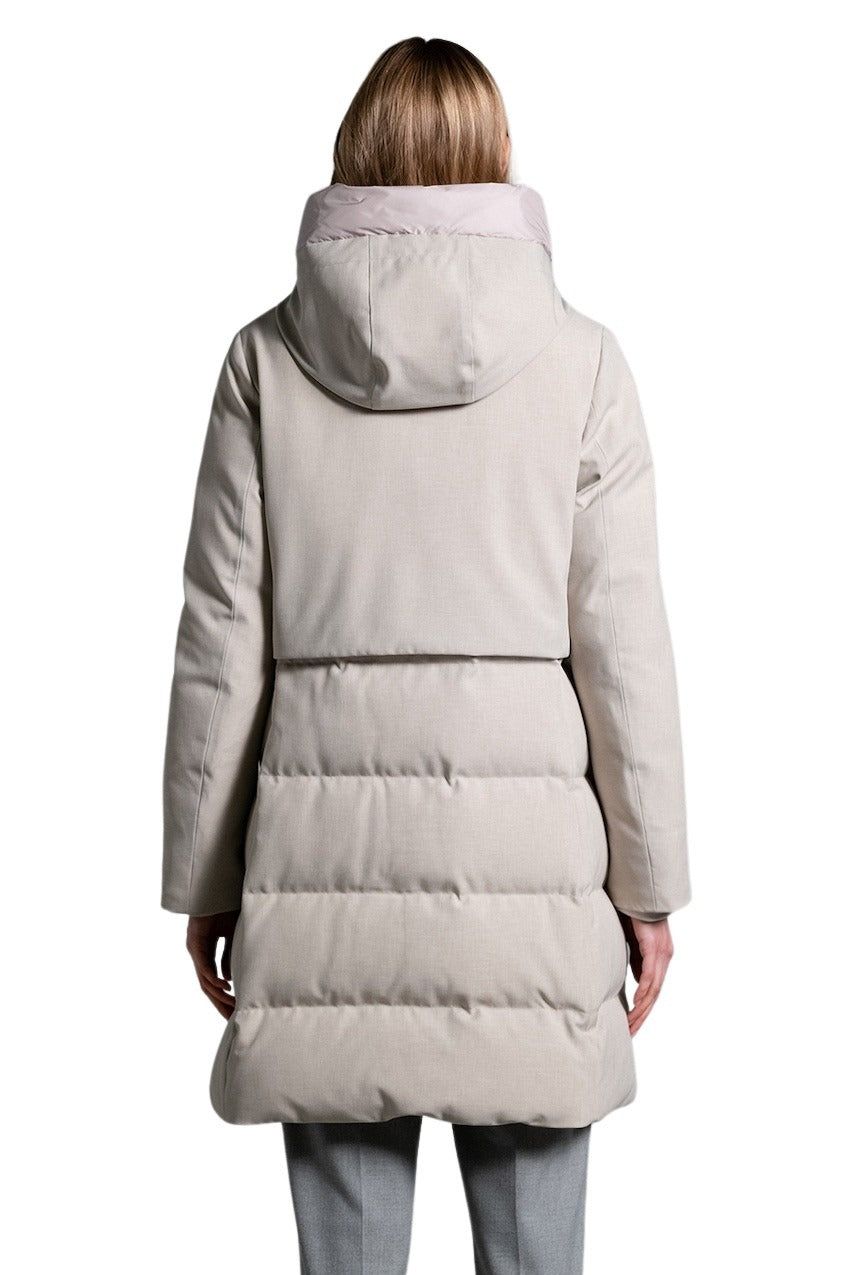 Duno Donna parka dames greige