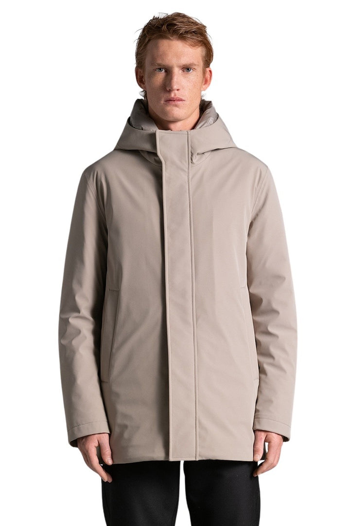 Duno Uomo parka heren taupe