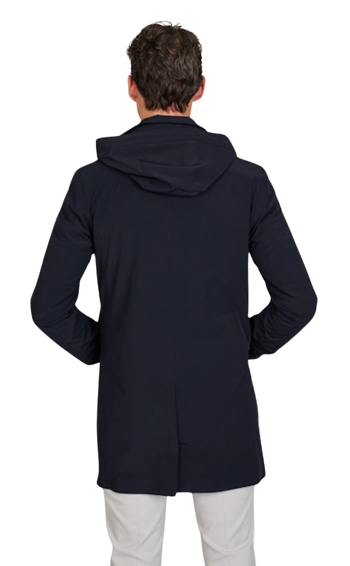 Duno Uomo regenmantel heren donker blauw Storm-Udine 861