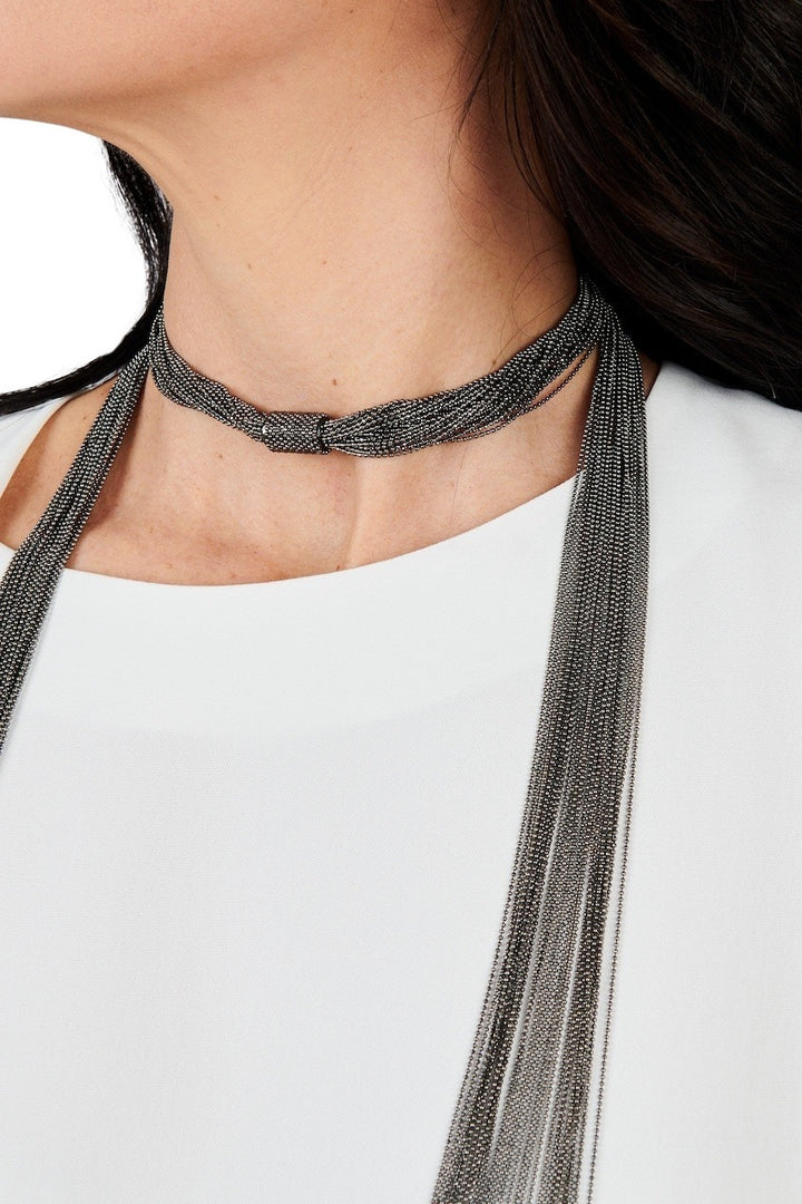 Fabiana Filippi necklaces ladies gray