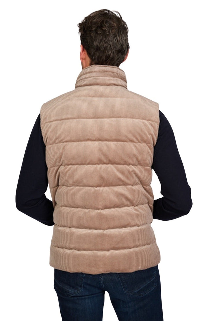 Fradi bodywarmer heren beige