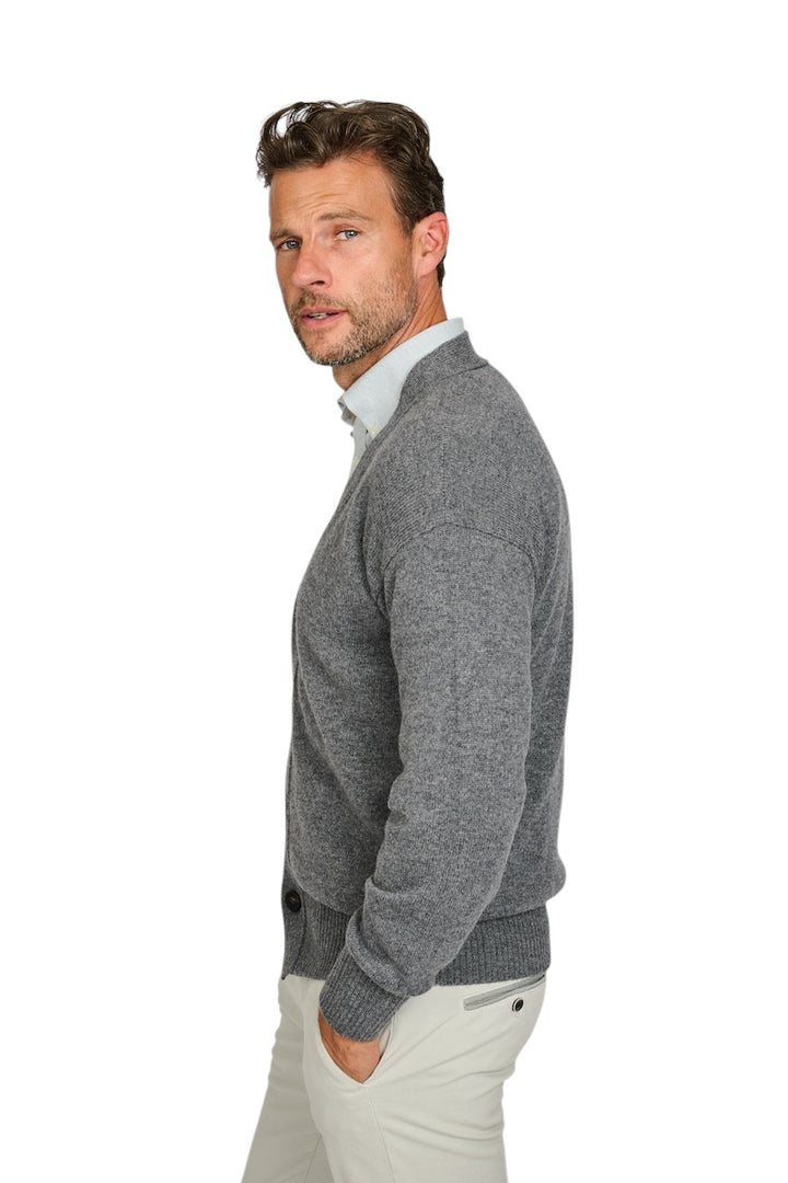 Gran Sasso Men gilet heren donker grijs 23188 25051 093.