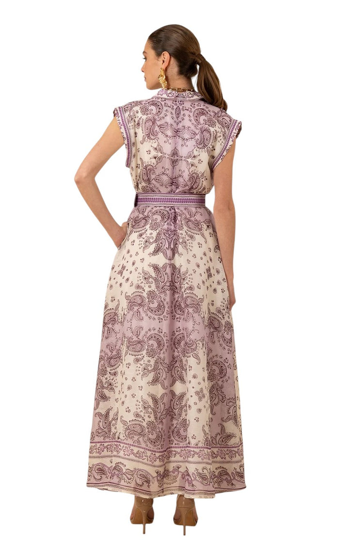 Hale Bob kleedje dames lila Holland maxi HOLLAND 51NU654M-.MAXI