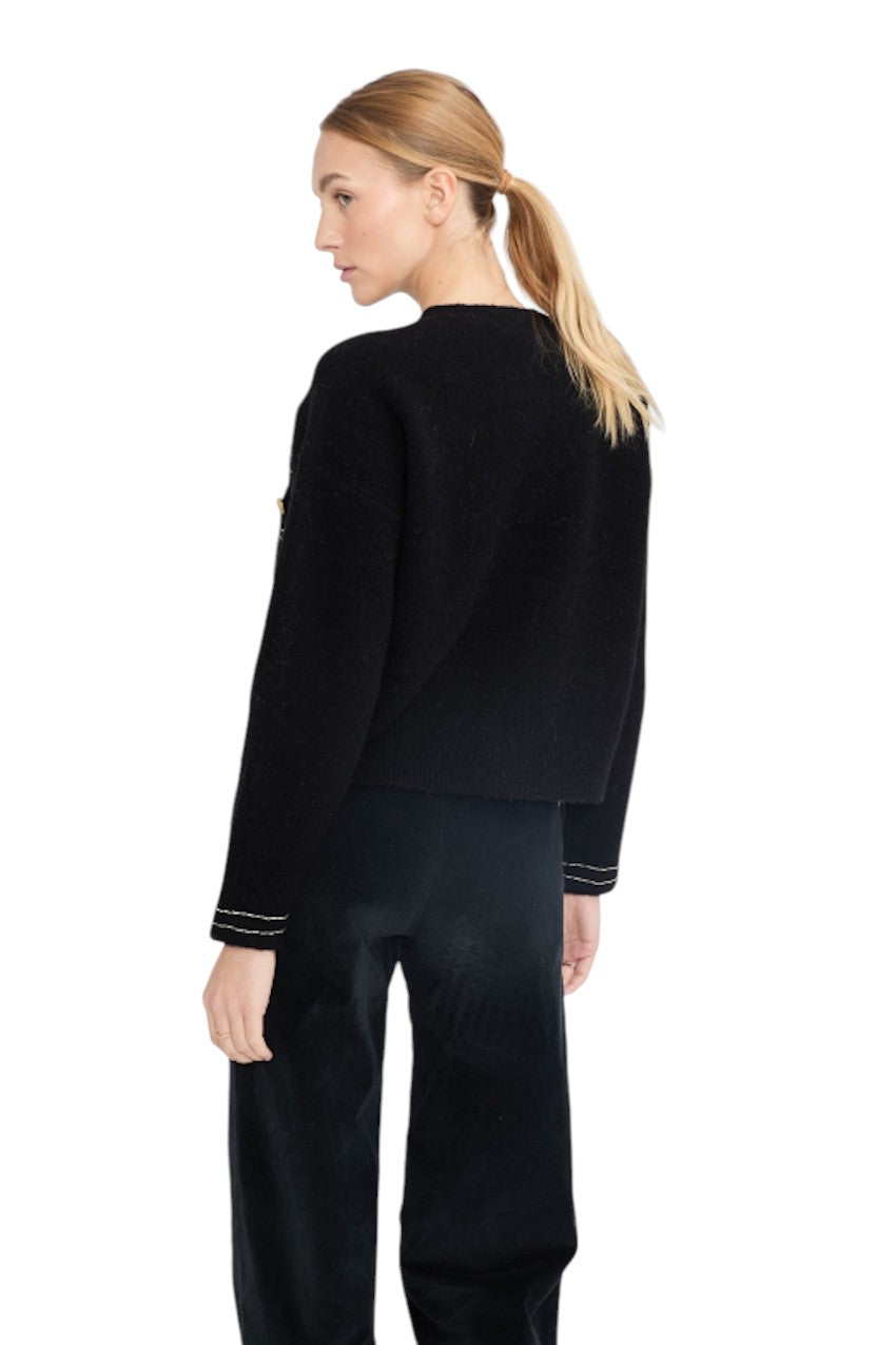 Jeff gilet dames zwart GABRIELLE