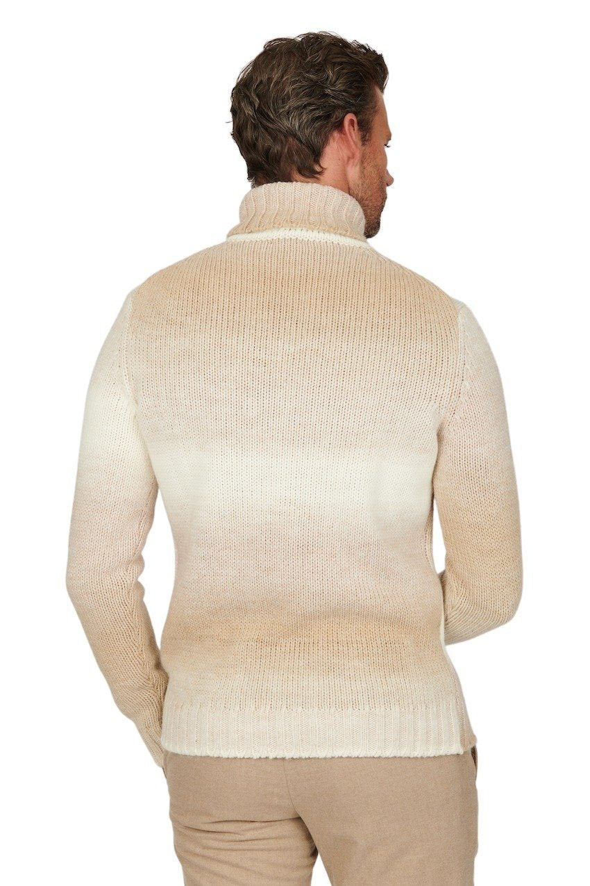 Joop pul trui rolkraag heren beige