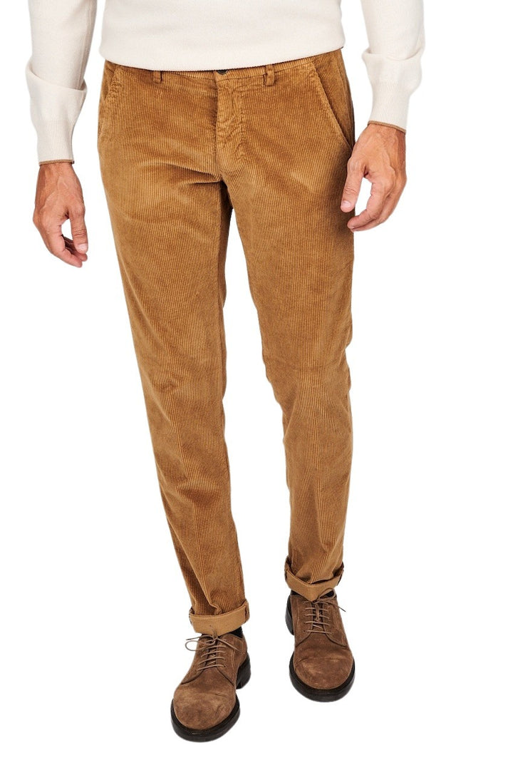 Mason'S Men sportieve broek heren camel