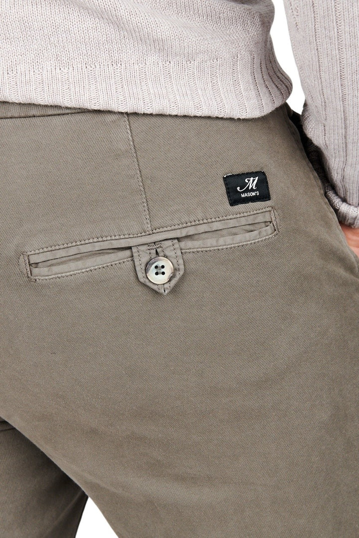 Mason'S Men sportieve broek heren taupe