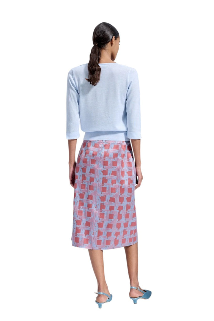 Natan Collection pull-over dames bleu clair LIANA-MERINOS-272