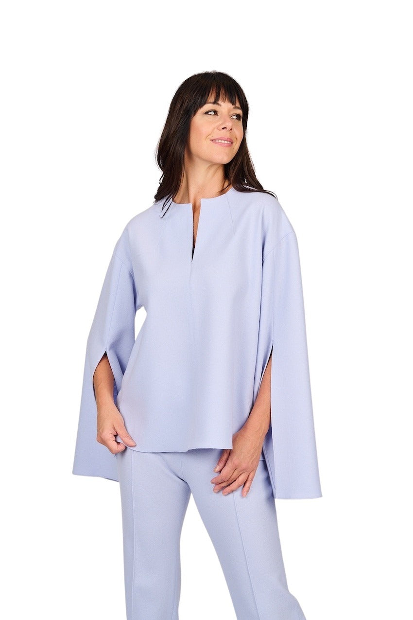 Natan Collection blouse dames ciel