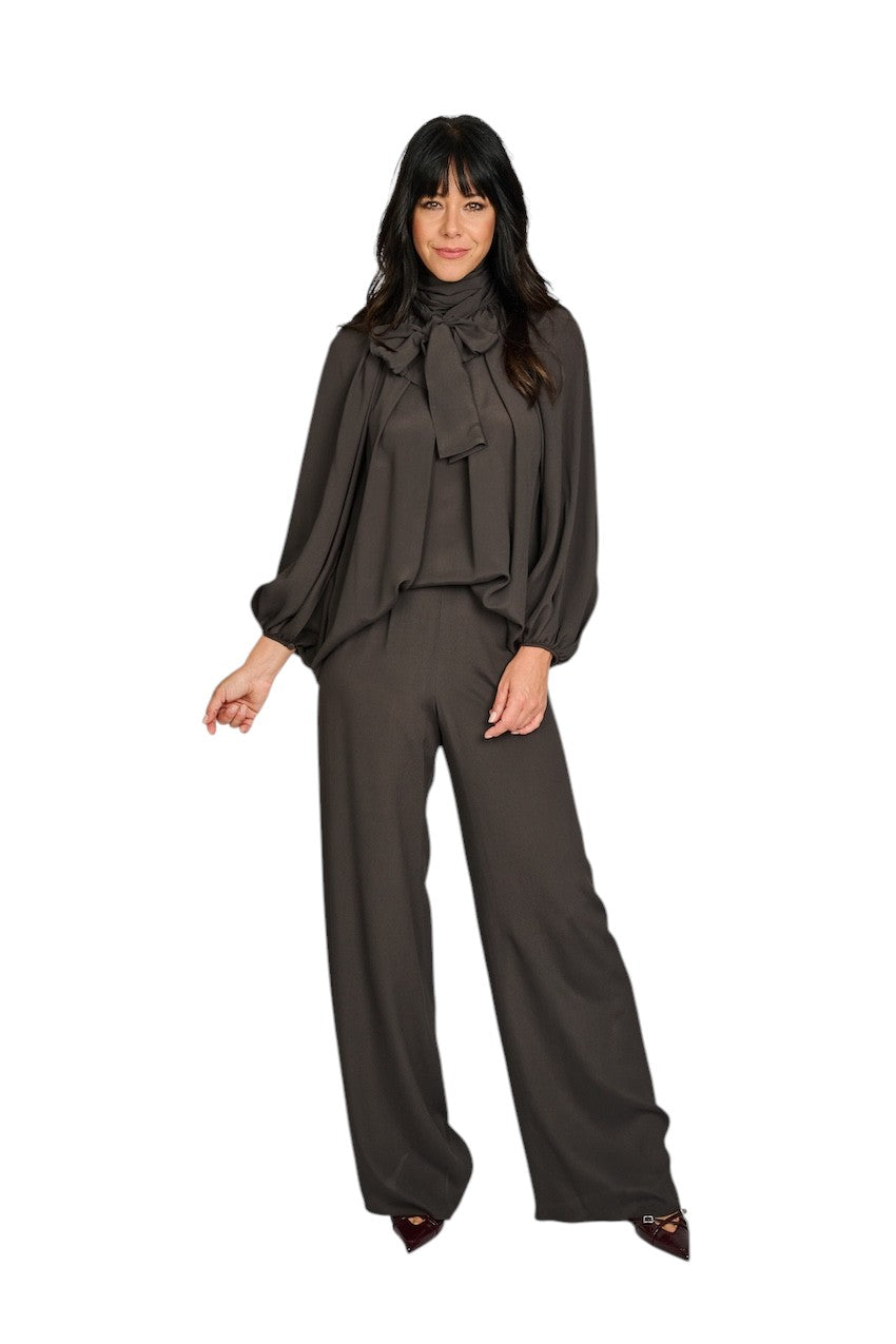Natan Collection broek dames chocolat DUSTY-J5CES01 167