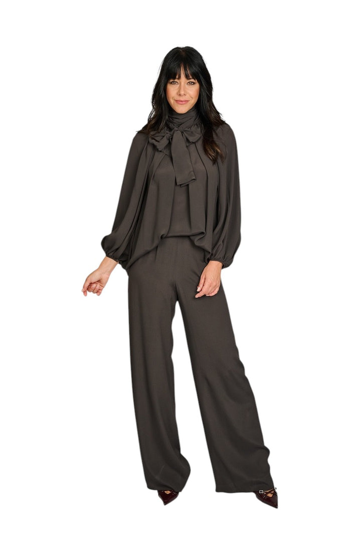 Natan Collection broek dames chocolat DUSTY-J5CES01 167