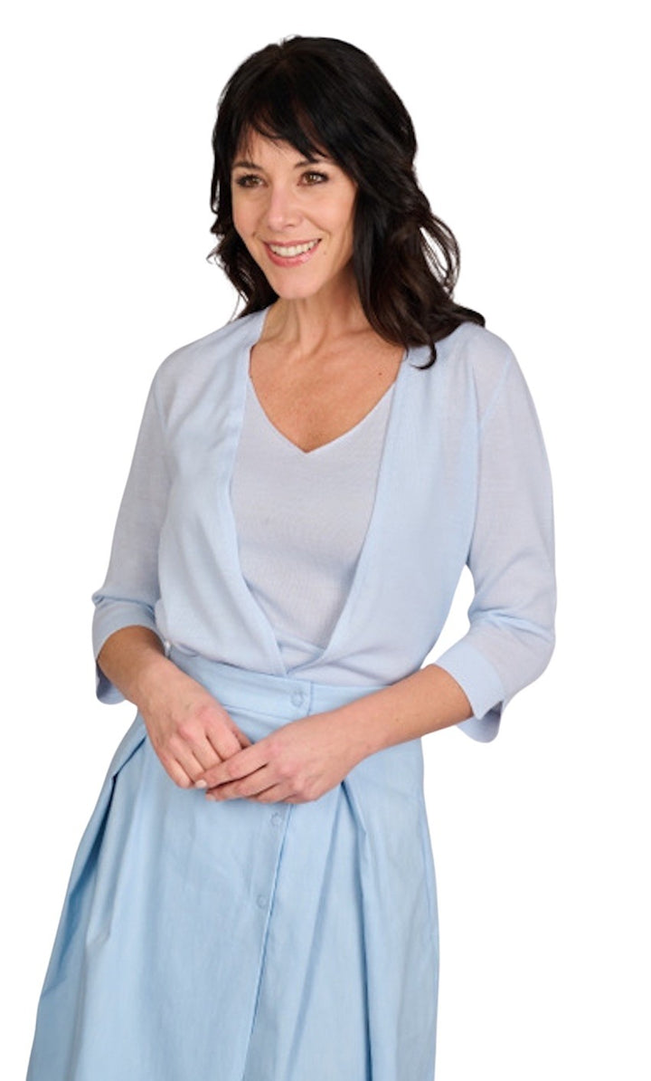 Natan Collection pull trui dames licht blauw LIANA-MERINOS-272