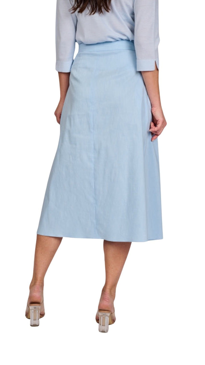 Natan Collection rok dames licht blauw CALM-N1CA02-222