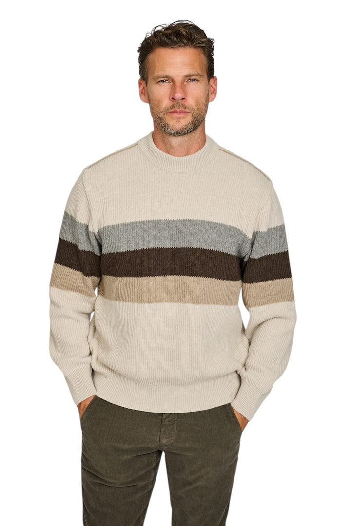 Paul & Shark pull trui ronde hals heren multi 15311050 205
