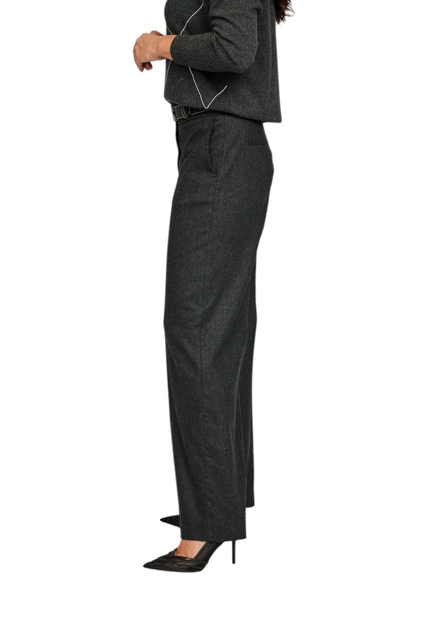 Peserico broek dames anthraciet P04835 03358 973.