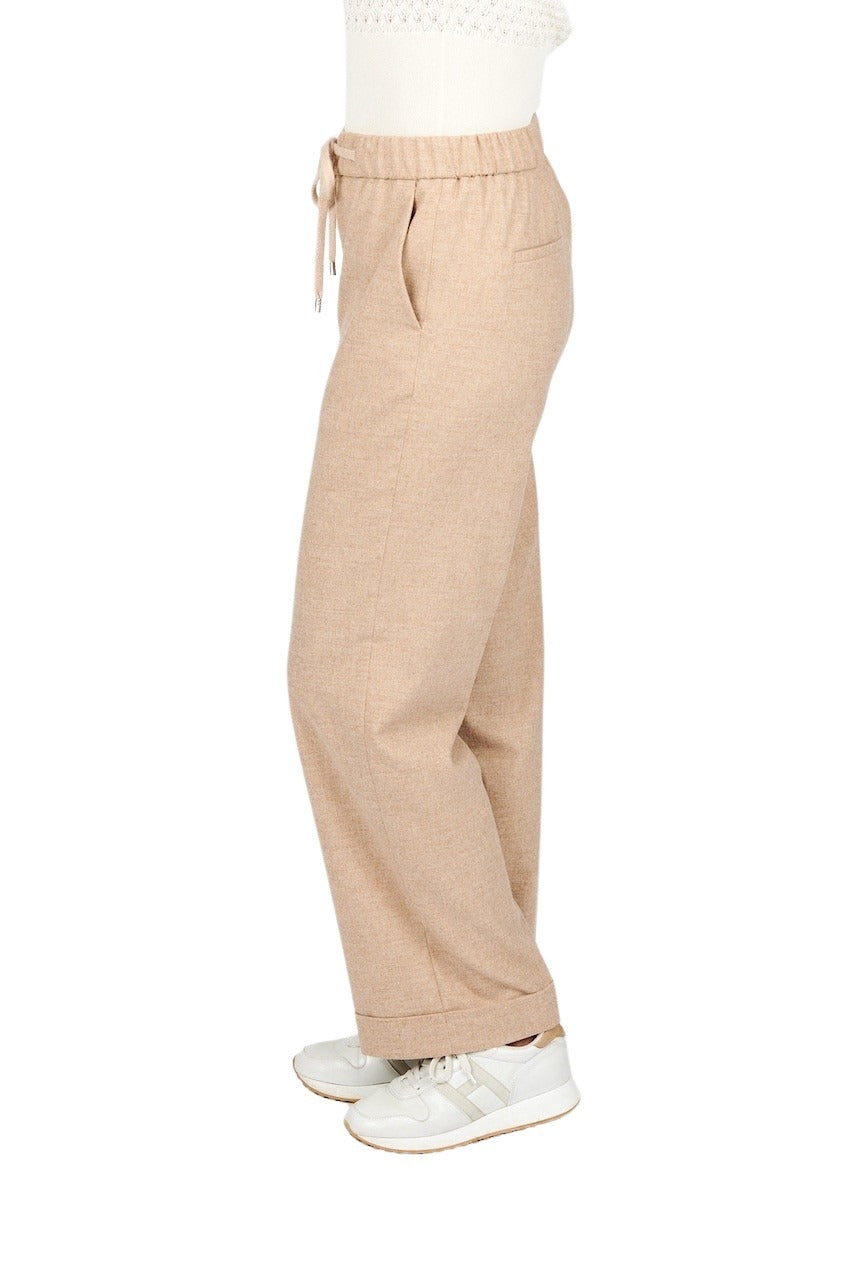 Peserico pants ladies beige