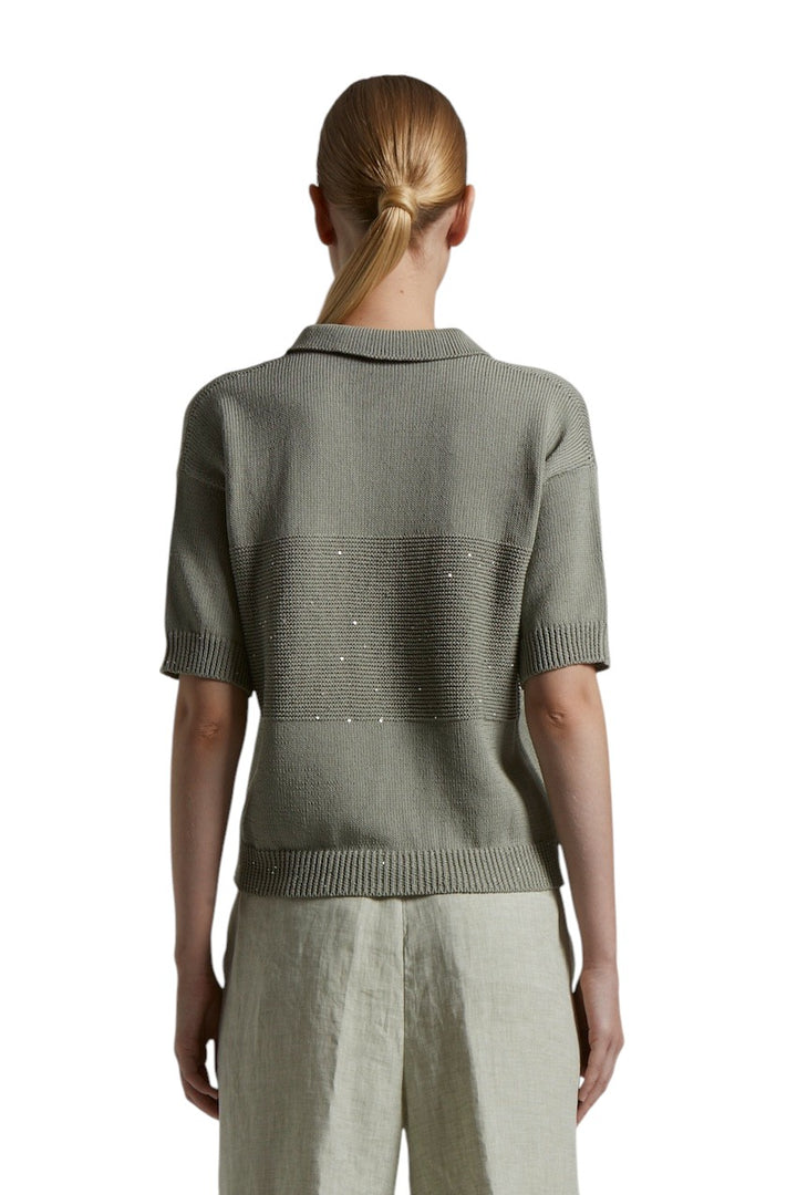 Peserico pull trui dames khaki S99765F05 A9109 A35