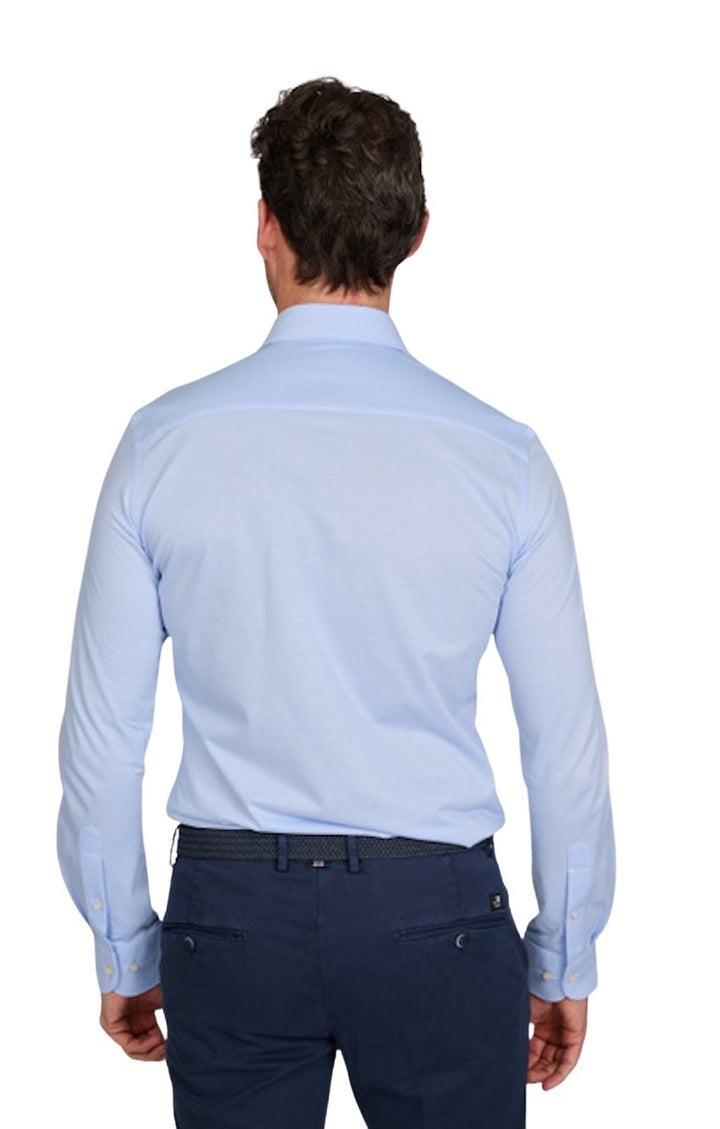Profuomo hemd lange mouwen heren licht blauw Slim fit PP2HC10009
