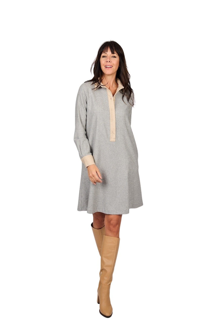 Scapa Flow Kleid Frauen grau