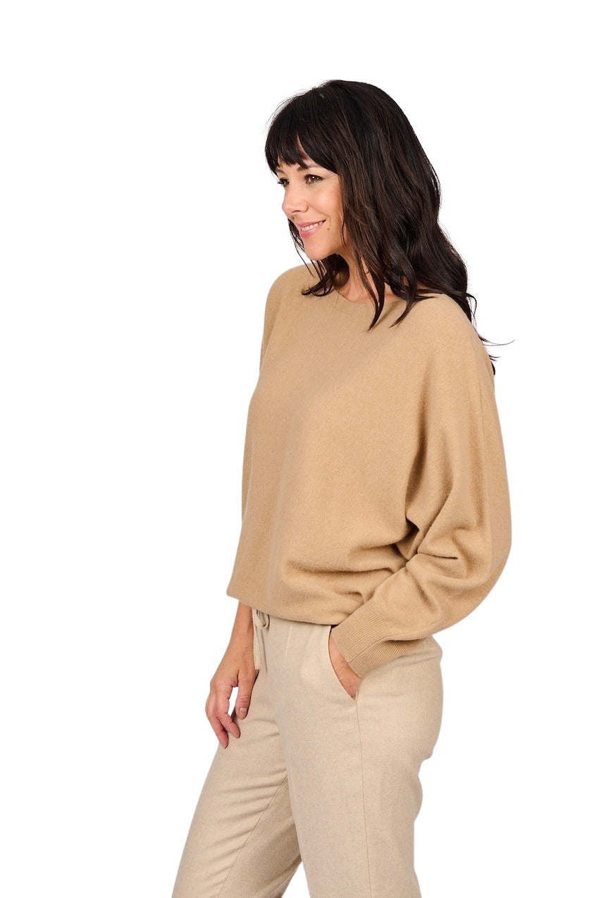 Scapa Flow pull trui ronde hals dames camel