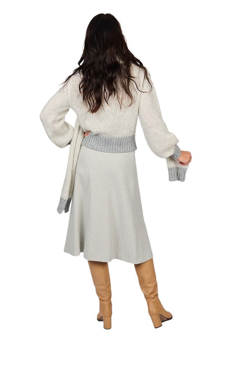 Scapa Flow rok dames licht grijs Artson Fashion