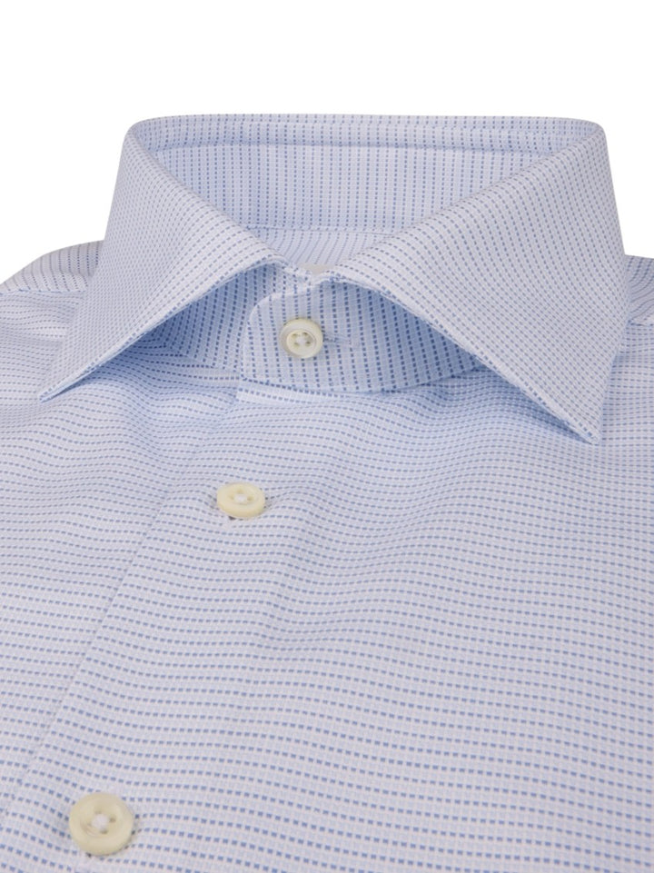 Stenstroms Men hemd lange mouwen heren licht blauw Fitted Body 6027518906 110