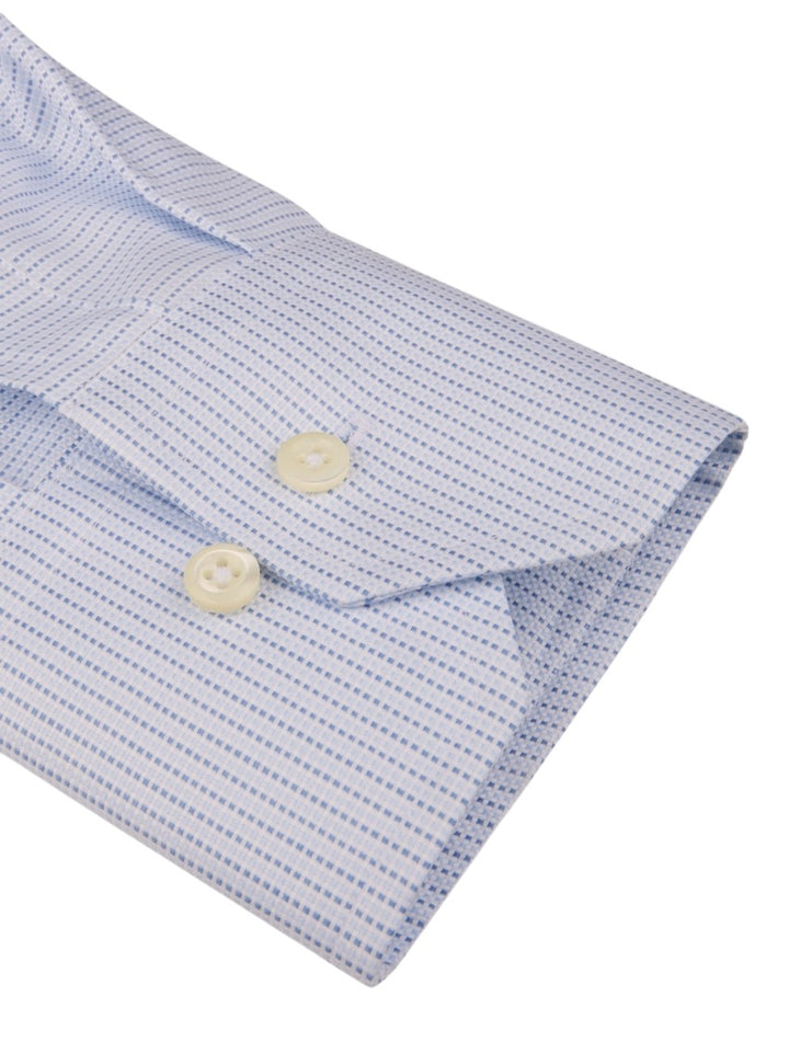 Stenstroms Men hemd lange mouwen heren licht blauw Fitted Body 6027518906 110