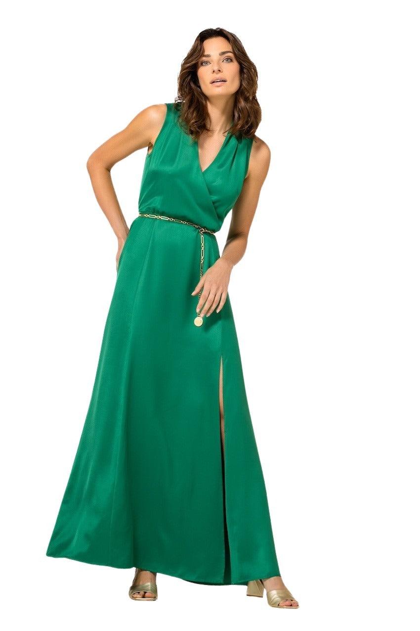Caroline Biss kleedje dames groen - Artson Fashion