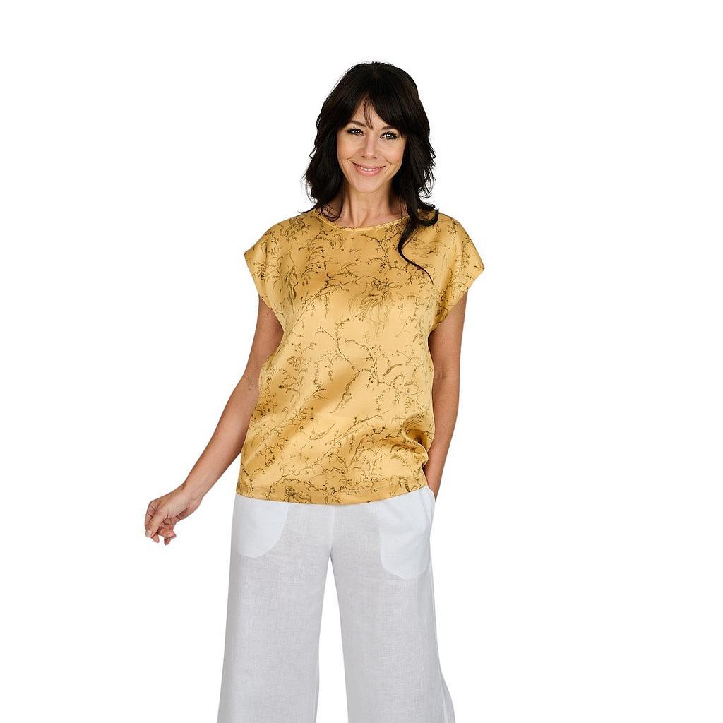 Fabiana Filippi blouse dames goud - Artson Fashion