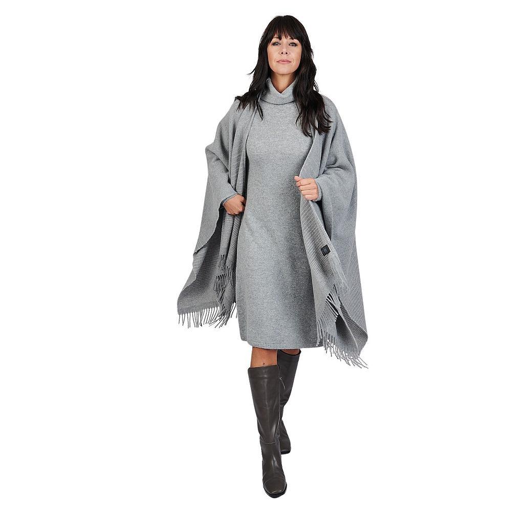 Lulah cape dames grijs - Artson Fashion
