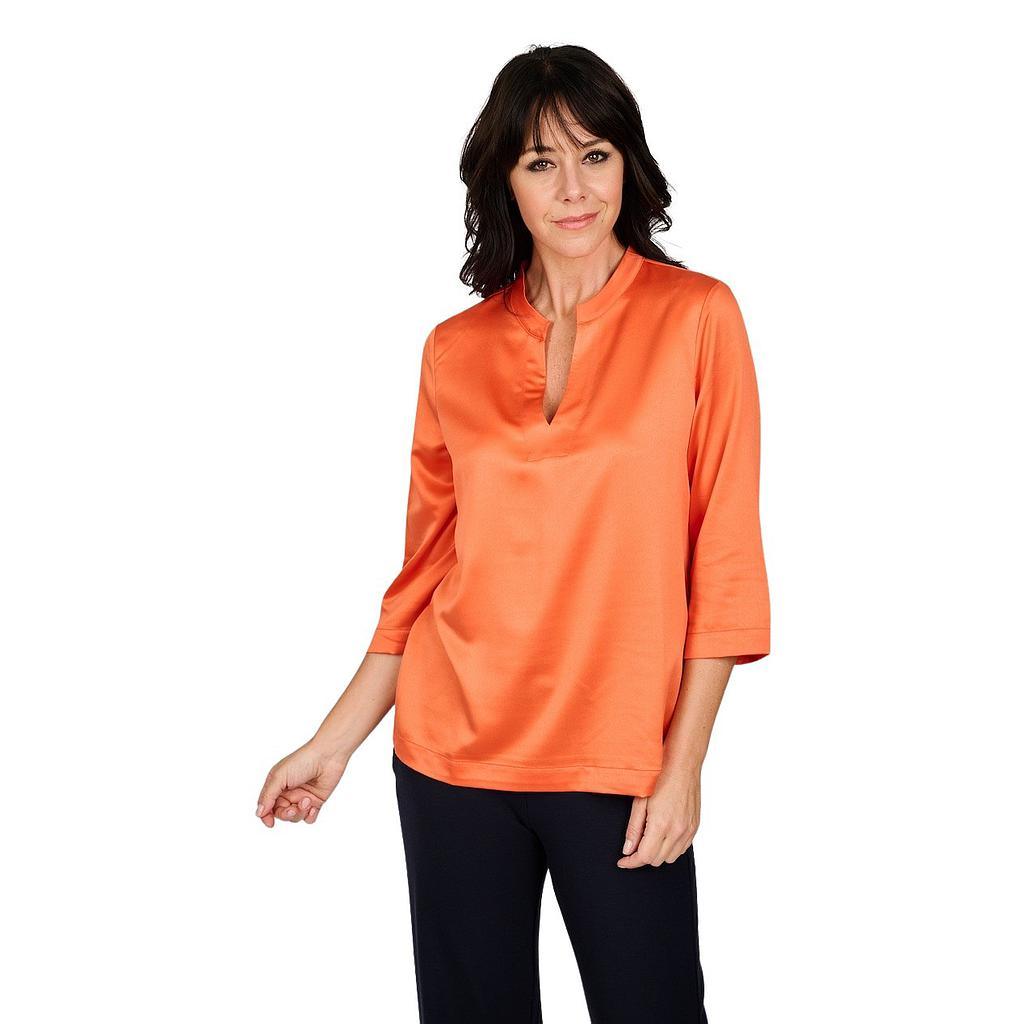 Margittes blouse dames oranje - Artson Fashion
