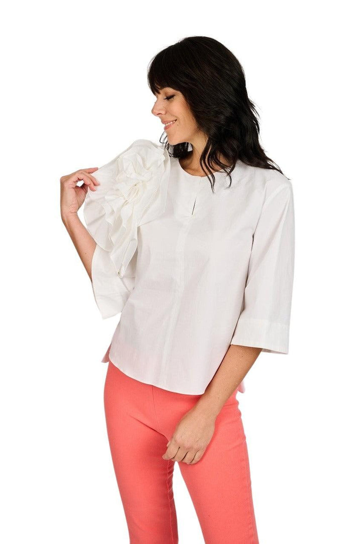 Natan Collection blouse dames wit - Artson Fashion