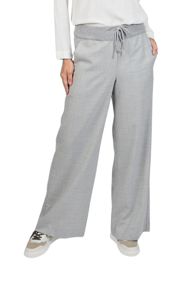 Panicale Cashmere broek dames grijs - Artson Fashion