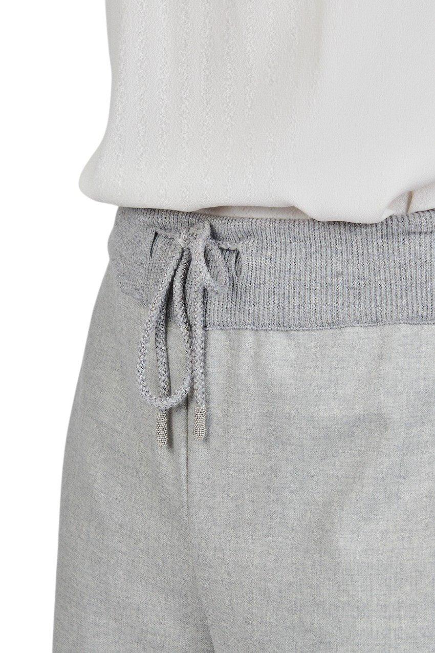 Panicale Cashmere broek dames grijs - Artson Fashion