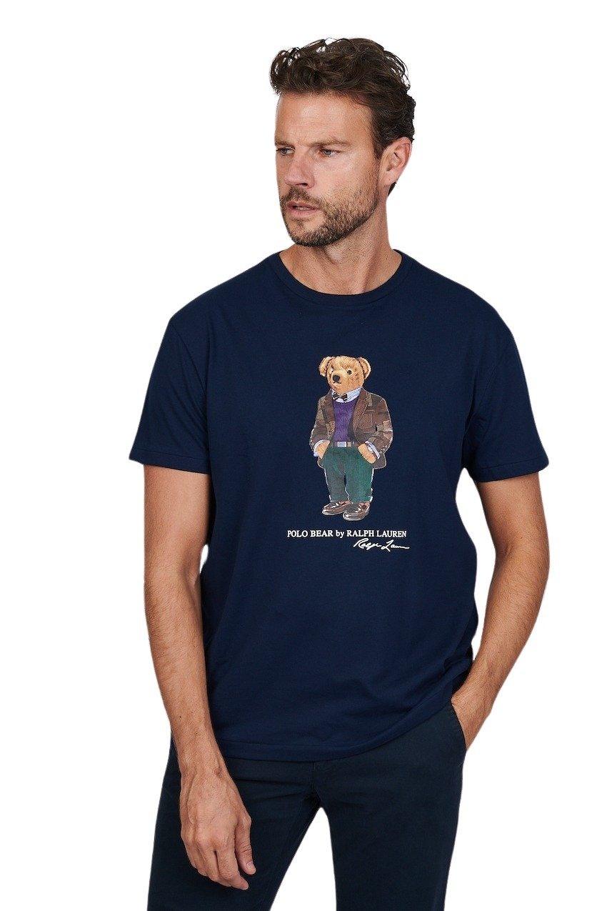 Polo Ralph Lauren Men t-shirt korte mouwen heren marine - Artson Fashion